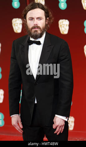 EE British Academy Film Awards, Royal Albert Hall, Kensington, 12. Februar 2017. Stockfoto