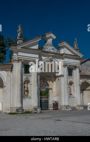 Villa Manin, eine der schönsten Villen in Friaul-Julisch Venetien, gelegen in der Nähe von Codroipo. Stockfoto