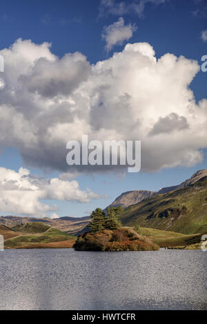 Cregennan Seen bei Cadair Idris nahe Ortszentrum in Snowdonia in Nord-Wales Stockfoto