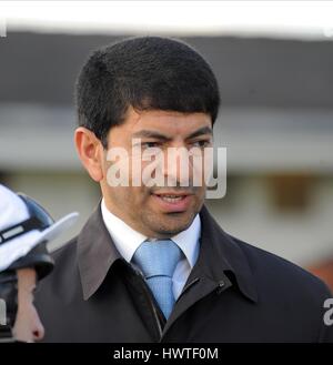 SAEED BIN SUROOR TRAINER YORK RACECOURSE YORK ENGLAND 7. Oktober 2011 Stockfoto