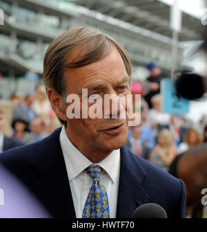 HENRY CECIL RACE HORSE TRAINER YORK RACECOURSE YORK ENGLAND 17. August 2011 Stockfoto