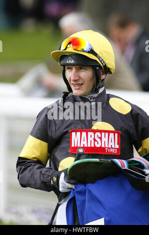 PJ MCDONALD JOCKEY JOCKEY YORK RACECOURSE YORK ENGLAND 12. Mai 2010 Stockfoto