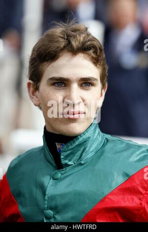 NICKY MACKAY JOCKEY KNAVESMIRE YORK RACECORSE YORK ENGLAND 18. Mai 2007 Stockfoto