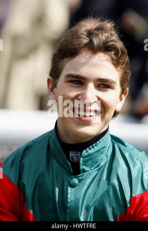 NICKY MACKAY JOCKEY KNAVESMIRE YORK RACECORSE YORK ENGLAND 18. Mai 2007 Stockfoto