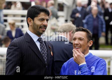 S SUROOR & FRANKIE DETTORI Rennpferd TRAINER & JOCKEY YORK RACECOURSE YORK ENGLAND 16. Mai 2007 Stockfoto