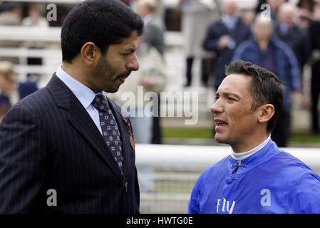 S SUROOR & FRANKIE DETTORI Rennpferd TRAINER & JOCKEY YORK RACECOURSE YORK ENGLAND 16. Mai 2007 Stockfoto