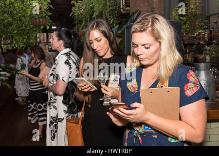 Die Australian Grand Molkerei Awards präsentiert ein Abend der Käse, der Garten von Alexandria, Huntley Street, Alexandria, Sydney, Australien. Stockfoto