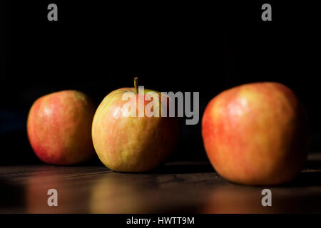 Apfel - Sorte Pink lady Stockfoto