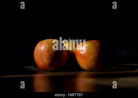 Apfel - Sorte Pink lady Stockfoto