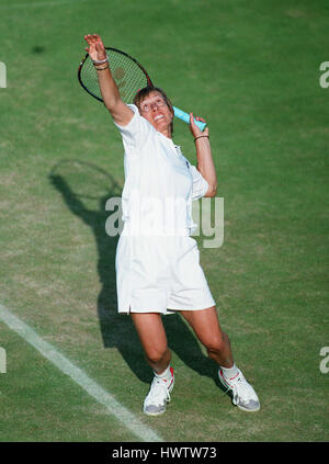 MARTINA NAVRATILOVA USA 22. Juni 1995 Stockfoto