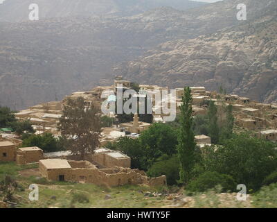 Dorf Dana in Jordanien Stockfoto