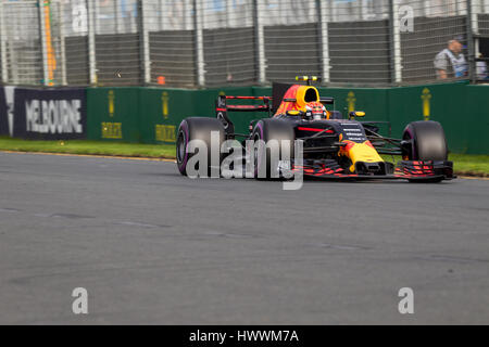 Melbourne, Australien. 24. März 2017. Max VERSTAPPEN NED 33 fahren für RED BULL RACING während der 2017 Formel 1 Rolex Australian Grand Prix, Australien am 24. März 2017. Bildnachweis: Dave Hewison Sport/Alamy Live-Nachrichten Stockfoto