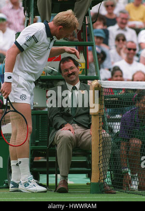 BORIS BECKER Deutschland 1. Juli 1994 Stockfoto