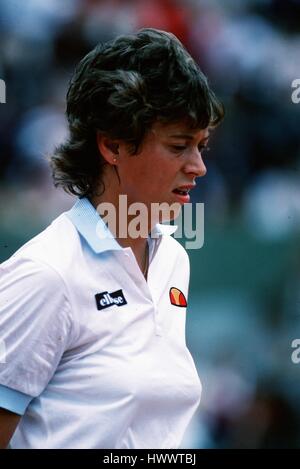 JO DURIE FRENCH OPEN CHAMPIONSHIPS ROLAND GARROS PARIS Frankreich, 26. Mai 1983 Stockfoto