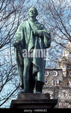 Statue von William Pitt Stockfoto