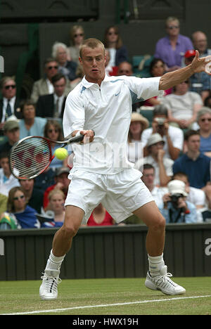 LLEYTON HEWITT Australien 25. Juni 2002 Stockfoto