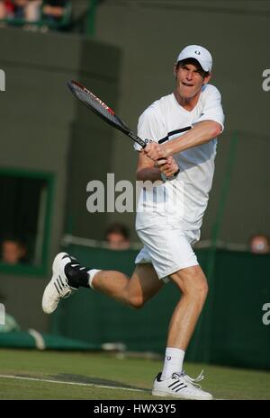 ANDREW MURRAY ENGLAND WIMBLEDON 23. Juni 2005 Stockfoto