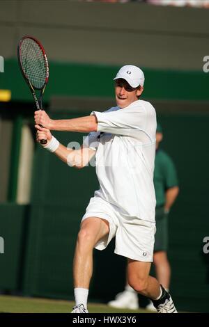 ANDREW MURRAY ENGLAND WIMBLEDON 23. Juni 2005 Stockfoto