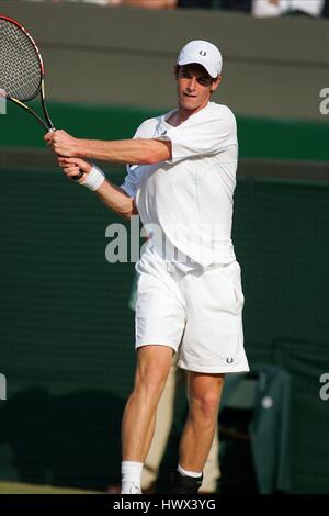 ANDREW MURRAY ENGLAND WIMBLEDON 23. Juni 2005 Stockfoto