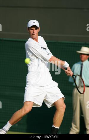 ANDREW MURRAY ENGLAND WIMBLEDON 23. Juni 2005 Stockfoto