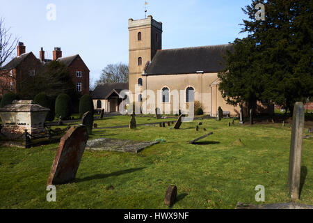 St. Michael Kirche von Himley Hall Staffordshire UK Stockfoto