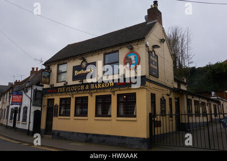 Der Pflug & HarrowPub bei Kinver Staffordshire UK Stockfoto