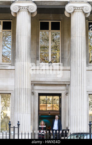 Königliche Hochschule der Chirurgen Gebäude, London. Stockfoto