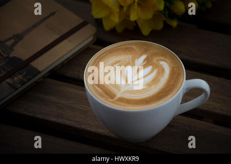 Café Zeit Stockfoto