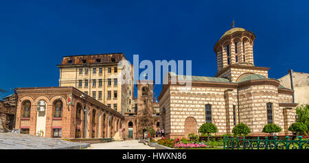 Curtea Veche, ein Wohnsitz von Vlad III Dracula, in Bukarest Stockfoto