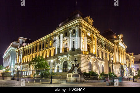 National Bank von Rumänien in Bukarest Stockfoto