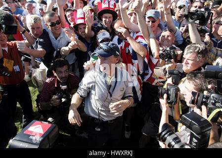 BERNHARD LANGER europäischen RYDER-Cup-Kapitän OAKLAND HILLS DETROIT/USA 19. September 2004 Stockfoto