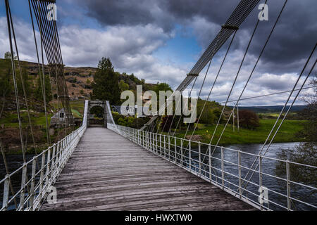 Brücke von Oich, Aberchalder, Highlands, Schottland. Stockfoto