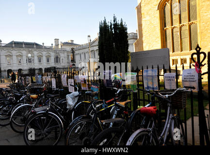 Fahrräder Cambridge Stockfoto