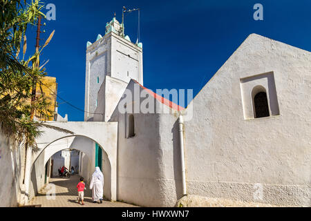 Moschee in der Stadt Azemmour, Marokko Stockfoto