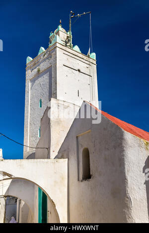 Moschee in der Stadt Azemmour, Marokko Stockfoto