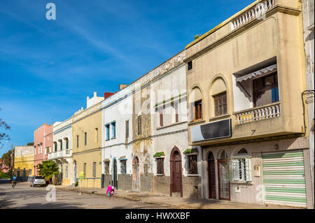 Gebäude in El Jadida, Marokko Stockfoto