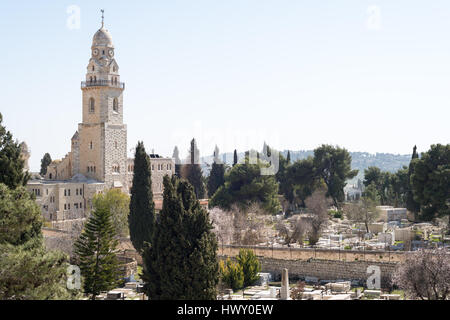 Armenischen Friedhof von St. James Cathedral-Kirche in Jerusalem, Israel Stockfoto