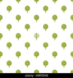 Samen Hopfen Muster, Cartoon-Stil Stock Vektor