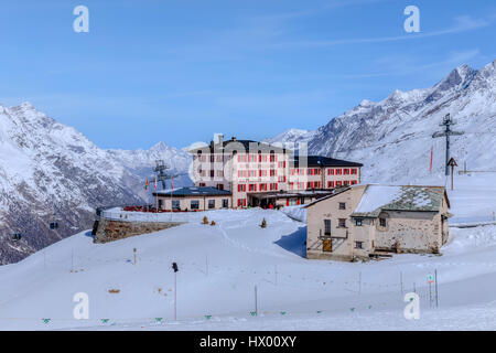 Riffelberg, Matterhorn, Zermatt, Gornergrat, Wallis, Schweiz, Europa Stockfoto