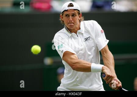 IGOR ANDREEV Russland WIMBLEDON LAWN TENNIS CLUB LONDON ENGLAND 26. Juni 2007 Stockfoto