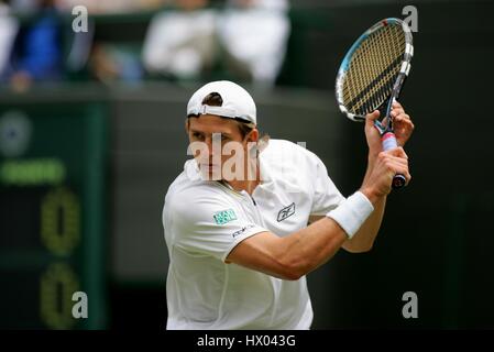 IGOR ANDREEV Russland WIMBLEDON LAWN TENNIS CLUB LONDON ENGLAND 26. Juni 2007 Stockfoto