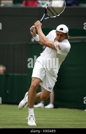 IGOR ANDREEV Russland WIMBLEDON LAWN TENNIS CLUB LONDON ENGLAND 26. Juni 2007 Stockfoto