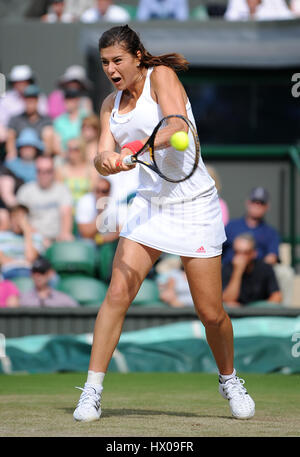 SORANA CIRSTEA Rumänien WIMBLEDON LONDON ENGLAND 26. Juni 2009 Stockfoto