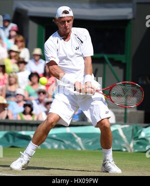 LLEYTON HEWITT Australien WIMBLEDON LONDON ENGLAND 25. Juni 2009 Stockfoto