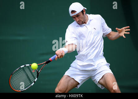 BENJAMIN BECKER Deutschland WIMBLEDON LONDON ENGLAND 25. Juni 2009 Stockfoto