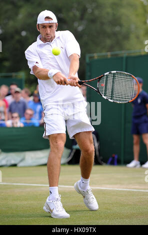 BENJAMIN BECKER Deutschland WIMBLEDON LONDON ENGLAND 25. Juni 2009 Stockfoto