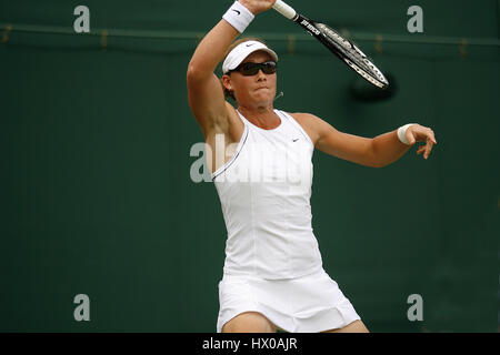 SAMANTHA STOSUR Australien WIMBLEDON LONDON ENGLAND 25. Juni 2008 Stockfoto