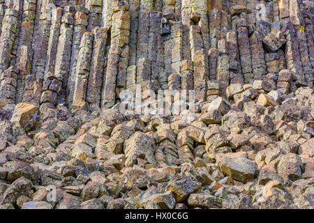 Sheepeater Klippe im Yellowstone-Nationalpark, Wyoming Stockfoto