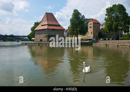 Alten Turm in der Mitte von Maribor, die zweitgrößte Stadt Sloweniens Stockfoto