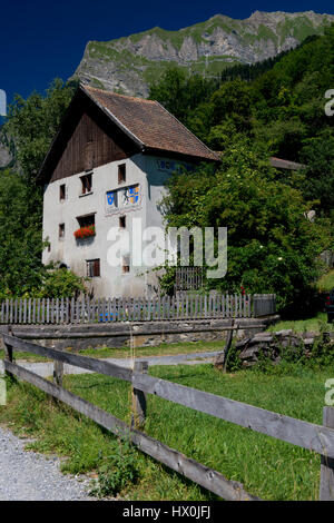 Berg-Rathaus in der Schweiz Alpen Stockfoto